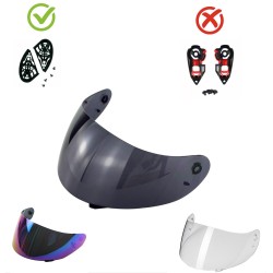 Visière transparente pour casque AGV K3/K4 (AVANT 2022) (Non compatible avec le K3SV) | Accueil | Magasins moto