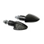 Clignotants moto Arrow-2 - LED 12 V - Noir | Accueil | Motostores