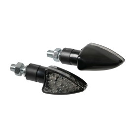 Clignotants moto Arrow-2 - LED 12 V - Noir | Accueil | Motostores