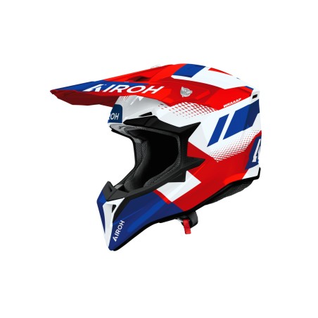 Casco Airoh WRAAAP VISION RED/BLUE GLOSS