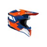 Casco Airoh WRAAAP VISION  ORANGE/BLUE GLOSS