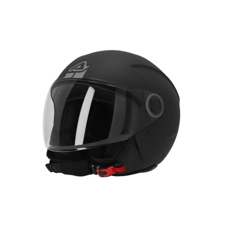Acerbis Brezza Jet Helmet, Matte Black | Jet Helmets | Motostores