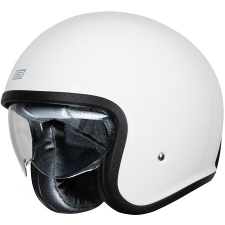 Casque de moto jet Café Racer blanc brillant Origine SPIRIT | Accueil | Magasins de moto