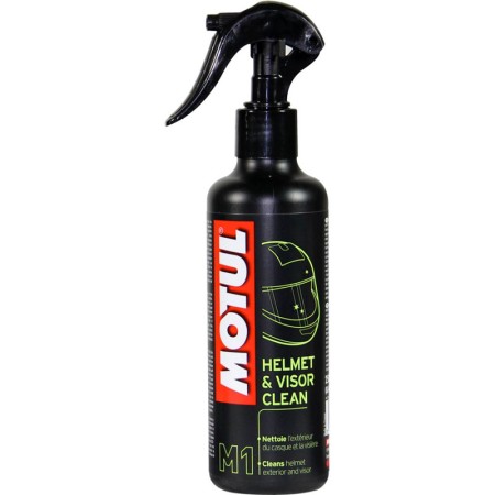Limpiador de cascos en spray Motul M1 Helmet & Visor Clean de 250 ml | Inicio | Motostores