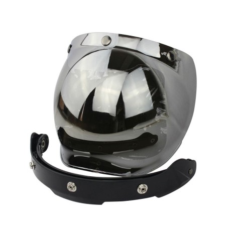 Visiera reclinabile bubble a bolla caschi jet tre bottoni custom cafè racer | Home | Motostores