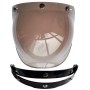 Visière bulle inclinable pour casques jet à trois boutons, café racers personnalisés | Accueil | Magasins de moto