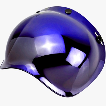 Visera de burbuja reclinable para cascos jet de tres botones y motos cafe racer personalizadas | Inicio | Motostores