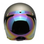 Reclining bubble visor for three-button jet helmets, custom cafe racers | Home | Motostores