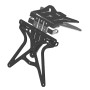 Portamatrículas Lampa Aero-X Italia con altura y ángulo ajustables | Accesorios | Motostores