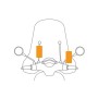 Funda inteligente Lampa para scooter, soporte universal para teléfono Vespa | Accesorios | Motostores