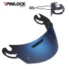 Visiera per arai rx7-gp quantum-st chaser-v rebel axcess 2 e 3 pinlock ready