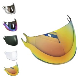 Visiera casco jet LS2 OF562 Airflow (no Airflow 2) (Oro)