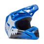 FOX Casco V1 Shield Cross Blau