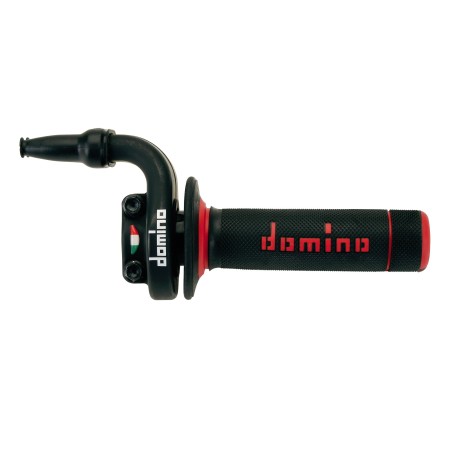 TOMMASELLI Comando Gas - KRE 03 -  in Alluminio - con manopole Rosse chiuse incluse