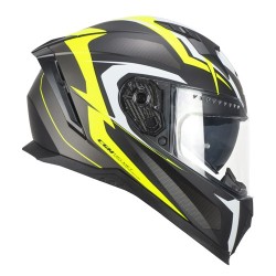CASCO INTEGRALE CGM 311G BLAST SPORT Nero Giallo fluo opaco