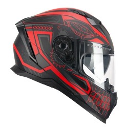CASCO INTEGRALE CGM 311M BLAST MAYA Nero Rosso opaco