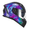 CASCO INTEGRALE CGM 311S BLAST JELLY Nero Viola