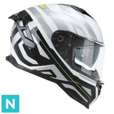 CGM 363M SHOT SPORT FULL FACE HELMET White/Black/Fluorescent Yellow Gloss | Home | Motostores