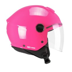 CGM KID 261A MINI MONO DEMI-JET HELMET, Fuchsia | Home | Motostores