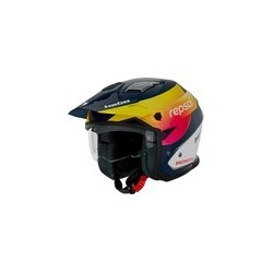 Casco trial Hebo htr-p01 v6 repsol montesa team