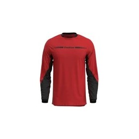 Hebo Tech Long-Sleeve Trial Jersey, Red, New | Home | Motostores
