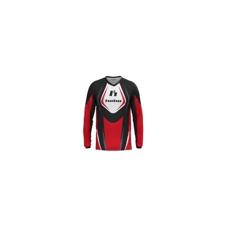 Camiseta de trial de manga larga Hebo Pro para niños, roja | Inicio | Motostores