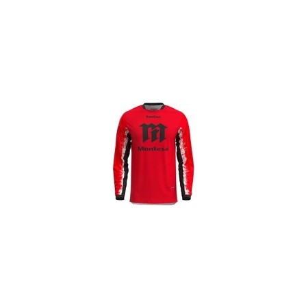 Maglia Trial Hebo Montesa Classic Tech manica lunga rosso new