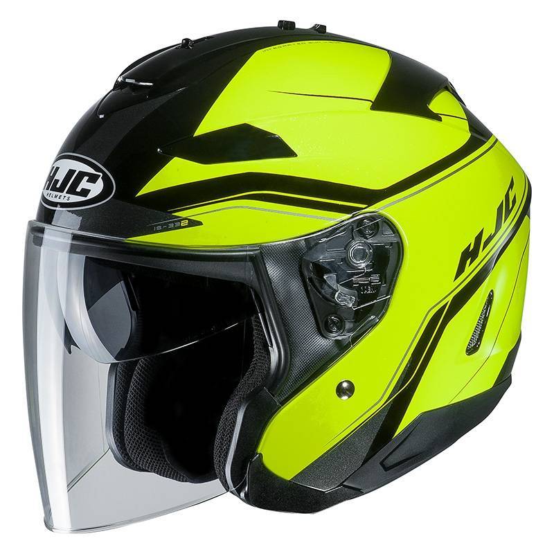 hjc is-33 ii korba casco jet doppia visiera