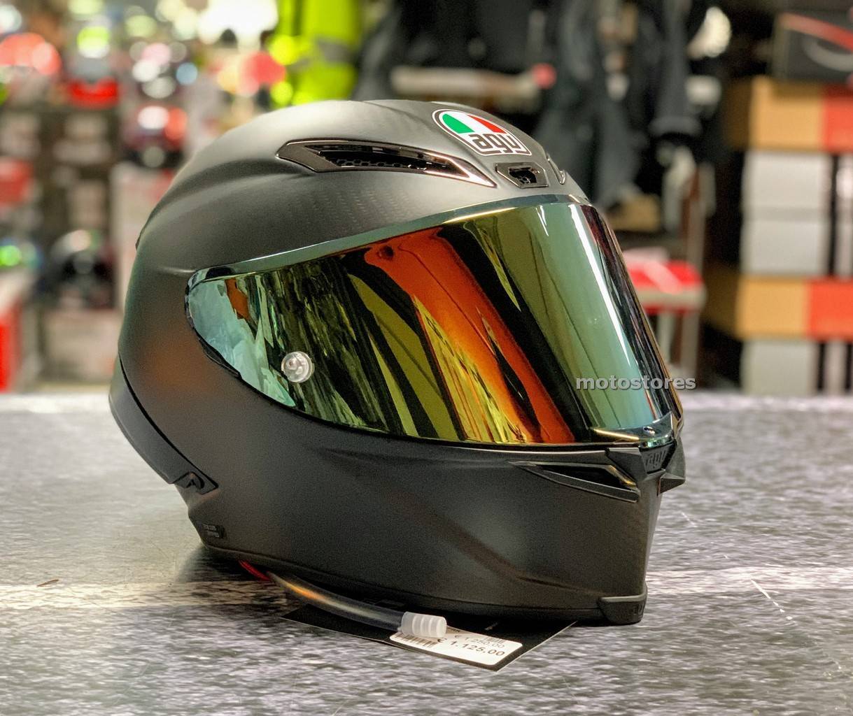 AGV CORSA R Pista gp RR RACE3 darksmoke当方CO - ヘルメット/シールド