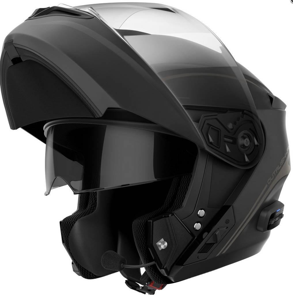 sena outrash casco modulare con interfono integrato