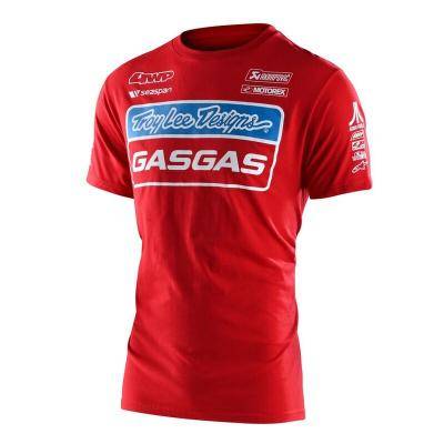 T_Shirt_Troy_Lee_Designs_GASGAS_Motocross_Trial_rosso