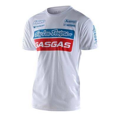 T_Shirt_Troy_Lee_Designs_GASGAS_Motocross_Trial_bianca