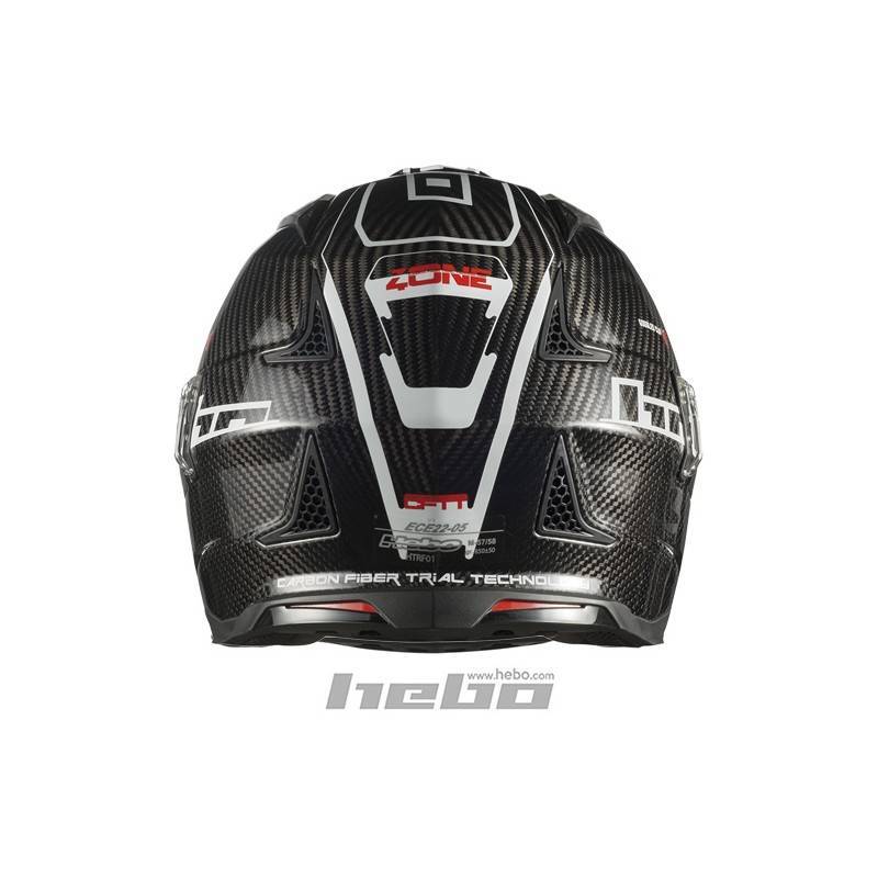 Casco trial online carbono