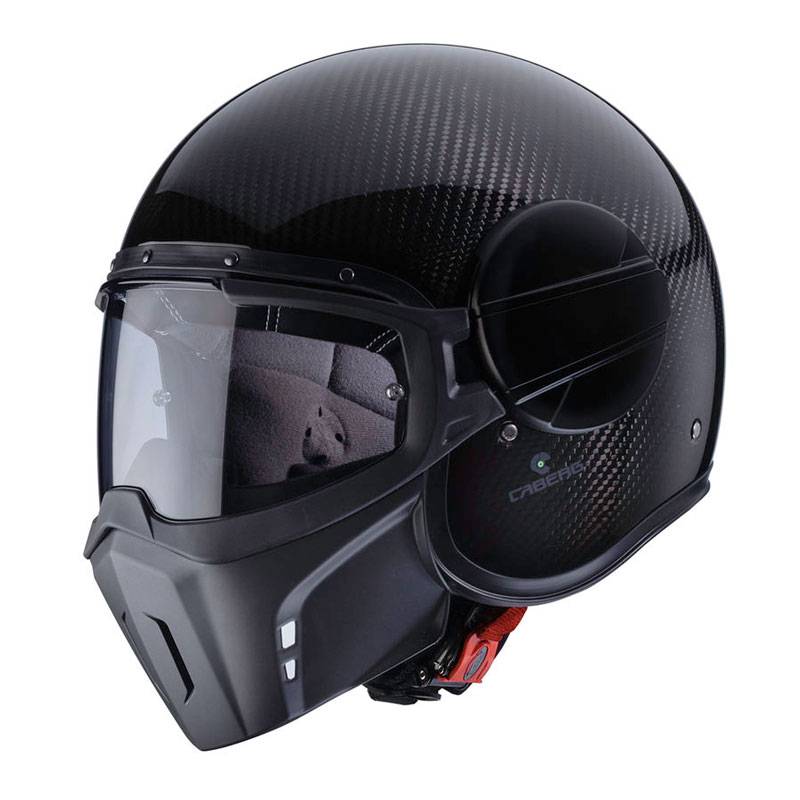 CASCO CABERG Ghost MOTO Plain STREETFIGHTER MODULARE MOTO Crash Coperchio 