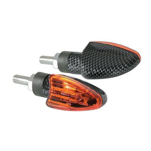 lampa arrow frecce moto lampadina carbon