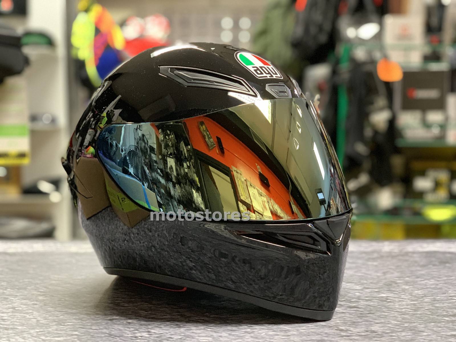 Visera Casco Agv K1 K5 K5s K3 Sv S4-sv Stealth-Sv GT-2 Aftermarket Negro Oscuro 
